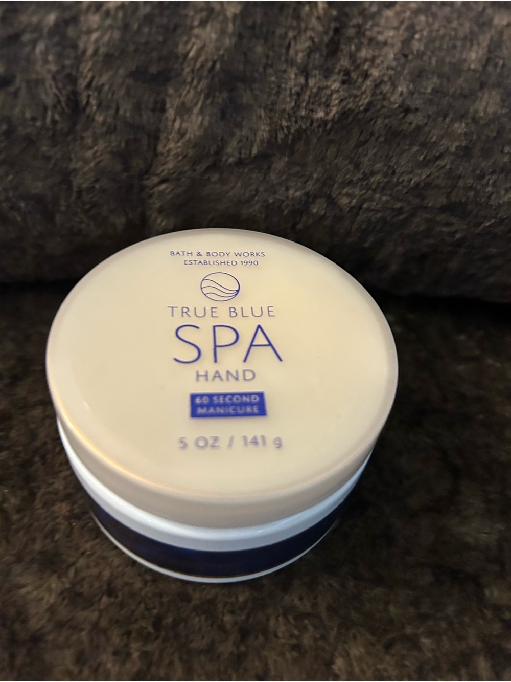 Bath & Body Works True Blue SPA Hand Cream - White & Navy